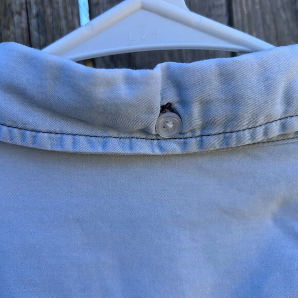 Modbe button up long sleeve denim size medium - Picture 8 of 8